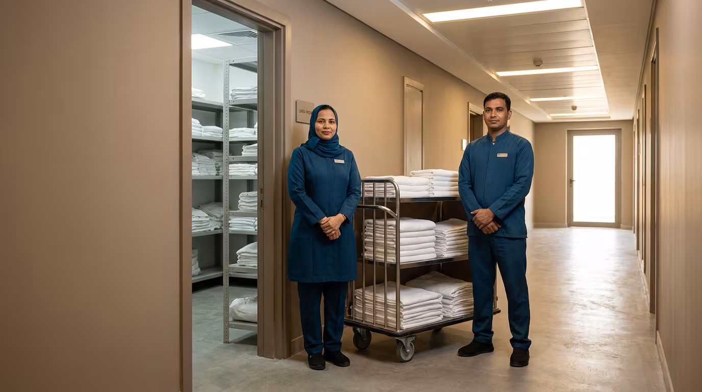 Hotel Cleaning Staff Uniform: Designing for Visibility and Respect