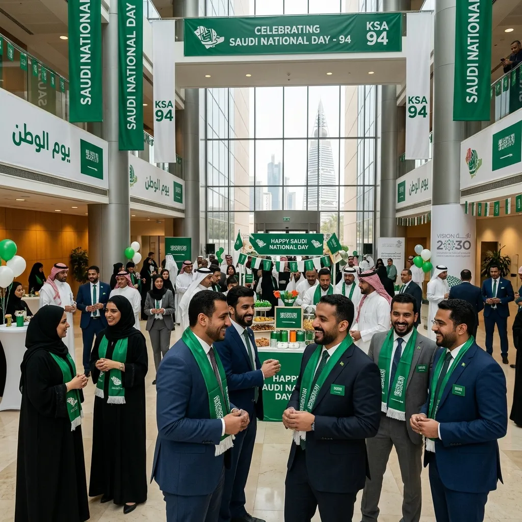 Saudi National Day Corporate Uniforms: Branding, Heritage, and the Green Deployment