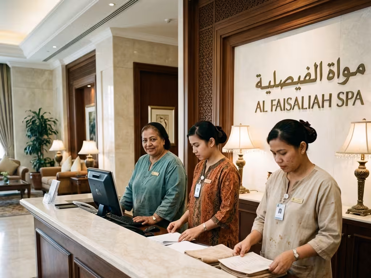 Before — Hotel Spa Programme: Five-Star Service, Five-Star Uniforms