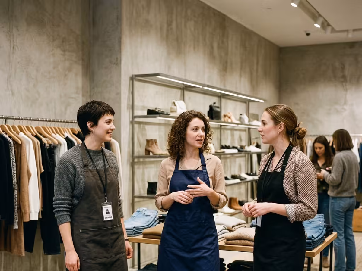 Before — Retail Brand Transformation Through Uniform Design