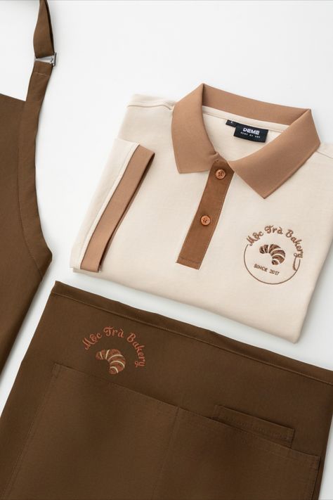 Premium detailing in luxury salon uniforms