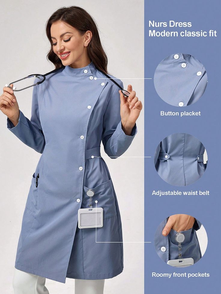 Nurse and doctor in premium medical attire during consultation