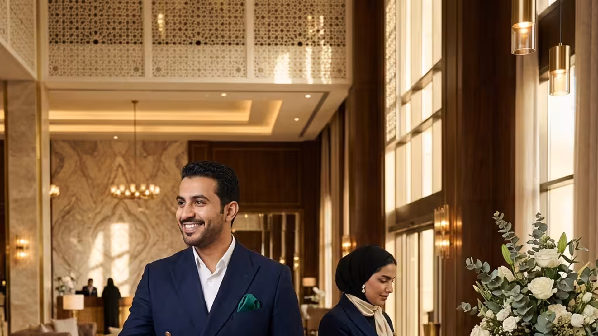 UNEOM Hospitality uniforms in Saudi Arabia