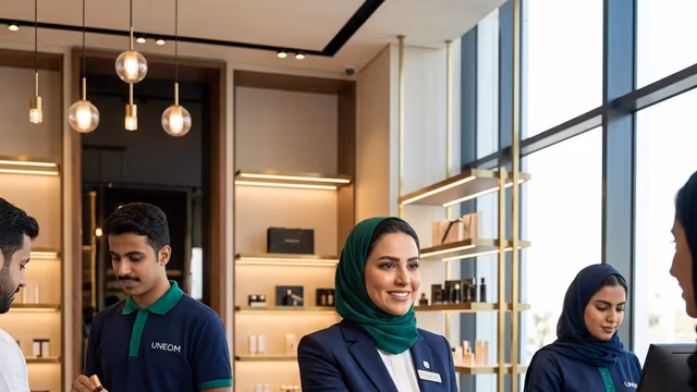 UNEOM التجزئة uniforms in Saudi Arabia