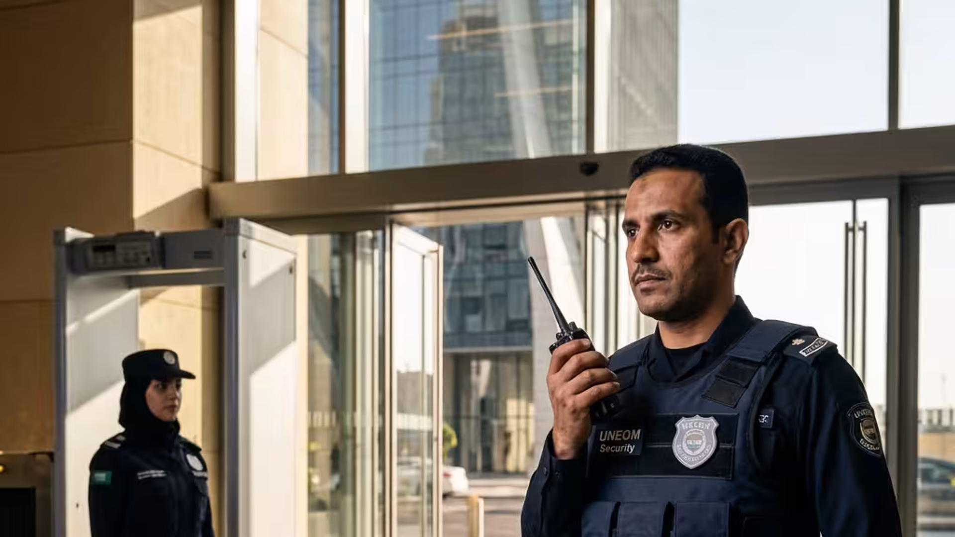 UNEOM Security uniforms in Saudi Arabia