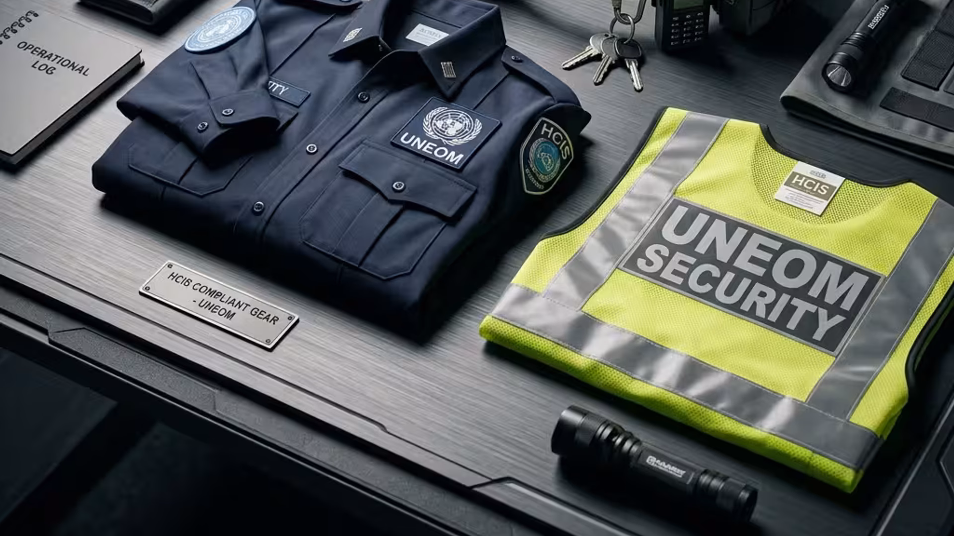 Saudi Security Equipment & Uniform Standards (HCIS-aligned)